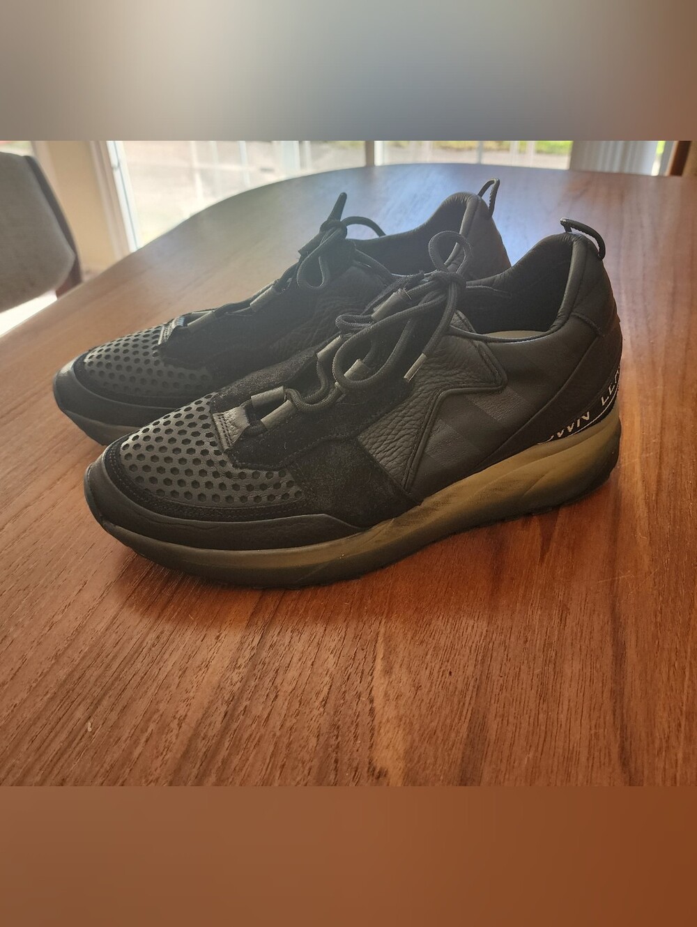 Leather Crown Sneakers Leather Size 9